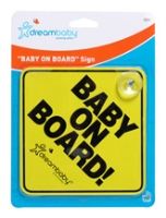 Dreambaby - 'Baby on Board' Sign