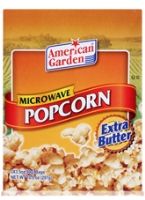 American Garden Microwave Popcorn - Extra Butter 
