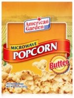 American Garden Microwave Popcorn -  Butter