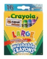 Crayola - Large Washable Crayons