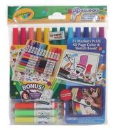 Stationery - Crayola - Pipsqueaks Washable Markers N Sticker Set