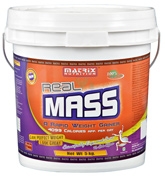 Matrix Nutrition Real Mass Rapid Weight Gainer - Chocolate Flavor 
