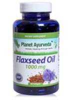 Planet Ayurveda Flaxseed Oil - 1000 mg 