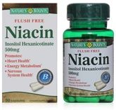 Nature's Bounty Flush Free Niacin Inositol Hexanicotinate - 500 mg