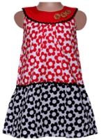 Infancy - Sleeveless Dress with Flower Print