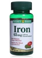 Nature's Bounty Iron  -  65 mg