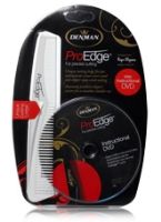 Denman Pro-Edge Kit with DVD - White