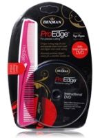 Denman Pro-Edge Kit with DVD - Pink