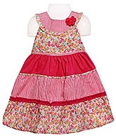 Sleeveless Frock - Flower Print