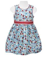 Nauti Nati - Sleeveless Frock with Floral Print