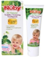 Nuby All Natural Toddler Training Toothpaste 