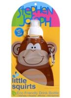 Stephen Joseph Little Squirts Drink Bottle - Monkey  