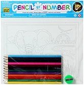 Wild Republic - African Elephant Pencil By Number 
