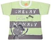 Half Sleeves T-Shirt - Cheeky Lil Monkey