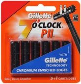 Gillette  - 7 O'Clock PII - Twin Blade Cartridges 