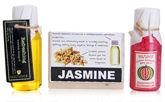 Soulflower Jute Mini Bath Set With Passionate Watermelon  Bath Salt