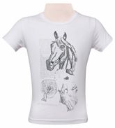Half Sleeves T-Shirt - Horse