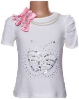Half Sleeves Top - Butterfly