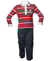 Full Sleeves T-shirt & 3/4th Trouser Set