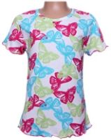 Half Sleeves Top - Butterfly