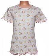 Half Sleeves Top - Flower Print