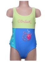 One Piece Swimwear With Colourful Fish Print