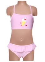 Two Piece Swimwear With Colourful Ice Cream Print