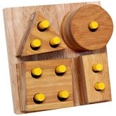 Little Genius - Shape & Stacking Board