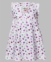 Sleeveless Frock - Butterfly Print
