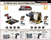 Silverlit - RC 3D Twister Racz Extreme Stunt Set 