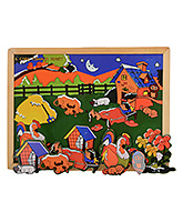 Magnetic Twin Play Tray - A Cool Summer Night