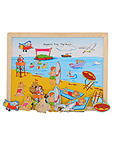 Magnetic Twin Play Tray - The Beach 