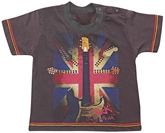 Half Sleeves T-Shirt - Guitar Print