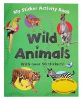 My Sticker Activity Book Wild Animals