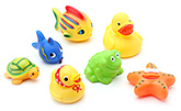 Mee Mee Bath Toys - 7 Pieces