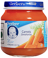 Gerber -  2nd Food Carrots