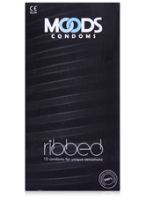Moods - Ribbed Condoms