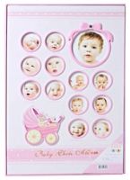 Tricycle Print Photo Album - Pink
