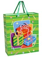 Party Bag - Gift Pack Print Green