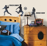Elementto - Sports Silhouttes Stickers