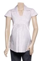 Formal Wear - Top - Maroon Stripes