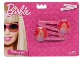 Hair Clips &  Rubber Bands - Barbie- Clip Set