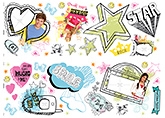 Decofun - Disney Photo Wall Sticker High School
