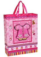 Baby Party Bag - Frock Print