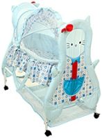 Baby Cradle - Kitty Print