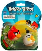 Angry Birds -  Red And White Figurines 