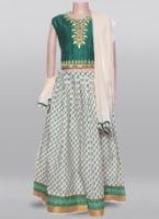 Ghagra With Sleeveless Choli & Dupatta