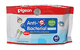 Baby Wipes - Pigeon Anti Bacterial Wet Tissues