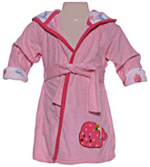 Carters - Bathrobe with Hood And Fish Print
