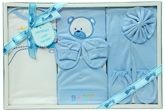 Baby Gift Set - Bear Print Blue